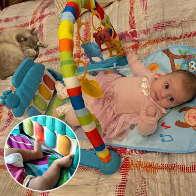 Tapis d'éveil piano