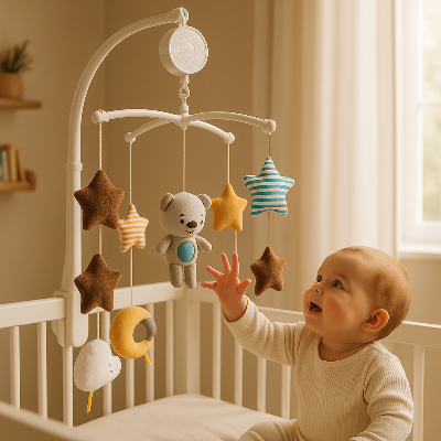 MOBILE BEBE-DEVELOPPEMENT DES SENS ET AMUSEMENT