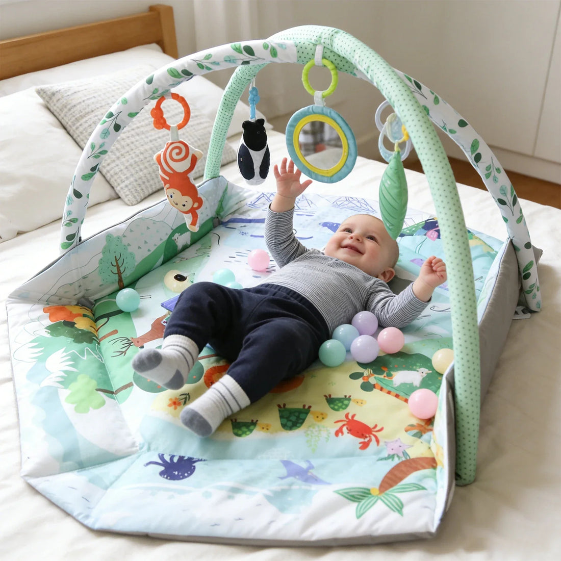 Quelle est l'utilité d'un tapis d'éveil pour bébé ?