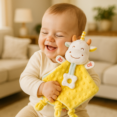 DOUDOU BEBE FILLE - DOUCEUR ET SECURITE