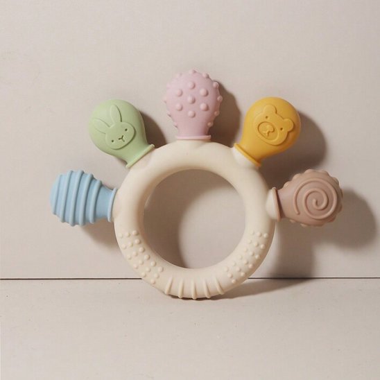 Anneau de dentition  bébé belles couleurs