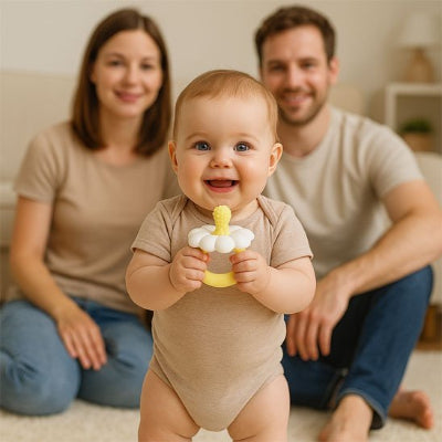 anneau de dentition bébé content parents satisfaits