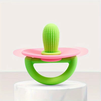 anneau de dentition cactus rose