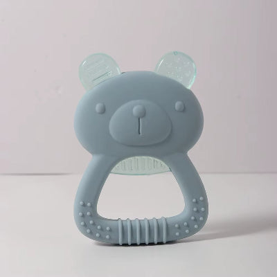 anneau de dentition réfrigéré ourson bleu