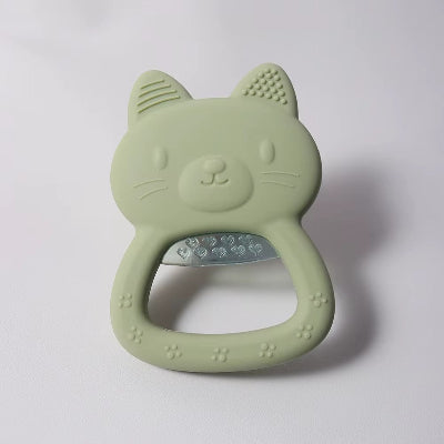 anneau de dentition réfrigéré vert