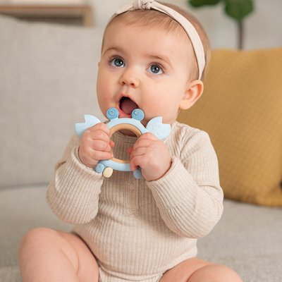 Anneau dentition bébé éveillant