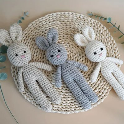  beaux Doudou lapin 