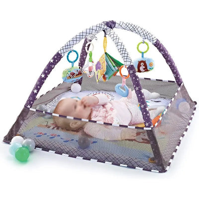 bébé tranquille tapis d'éveil mauve