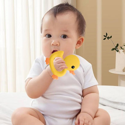 bel Anneau de dentition bébé jaune