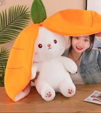 doudou bebe carotte maman souriante