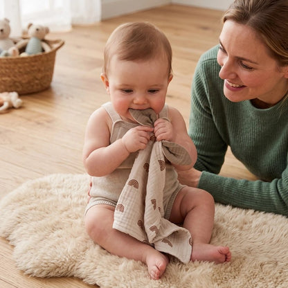 Doudou bebe doux avec maman