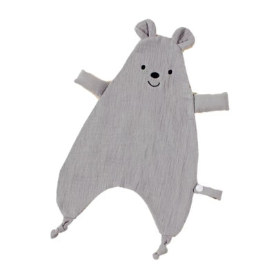 doudou bébé fille ours gris