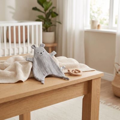 doudou bébé fille ours