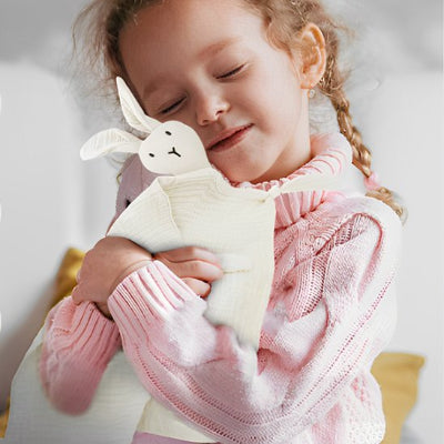 doudou bebe lapine blanche
