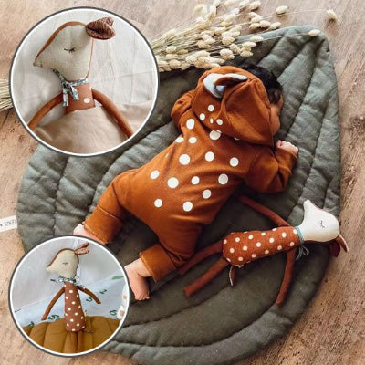 doudou bébé tranquille biche