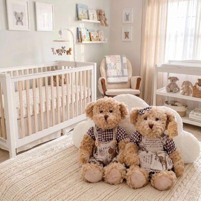 doudou couple ours bien habillés