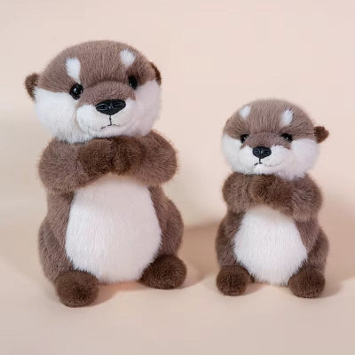 doudou loutre 25cm 35cm
