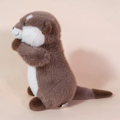 doudou loutre sur deux pattes