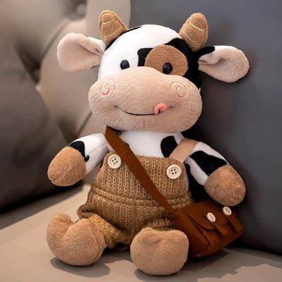doudou vache avec pull