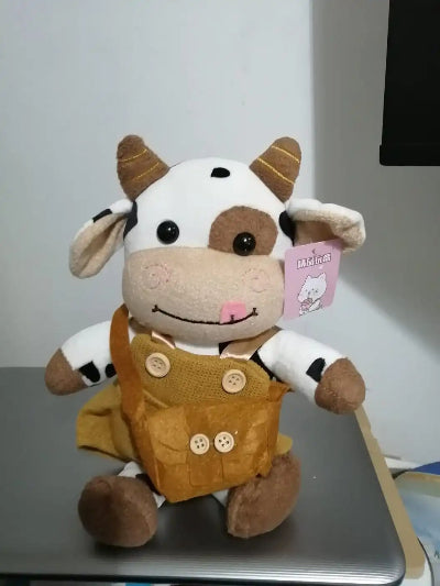 doudou vache en marche