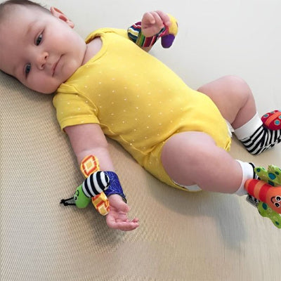 hochet bébé chevilles poignets