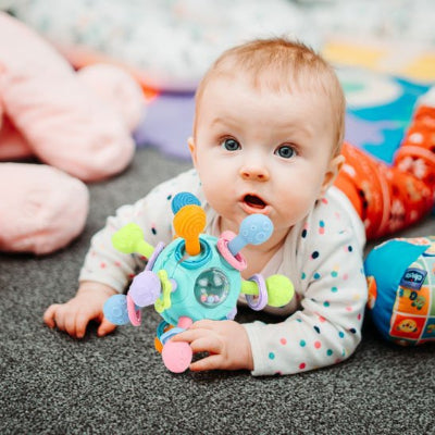 hochet bébé multicolore