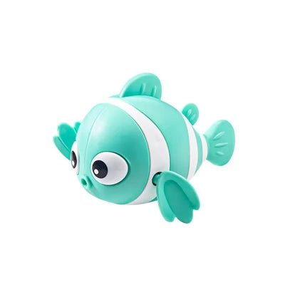 jouet baignoire bebe poisson clown bleu