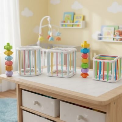 Jouet bébé 6 mois différentes formes