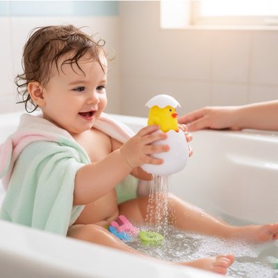 Jouet bebe bain canard mignon