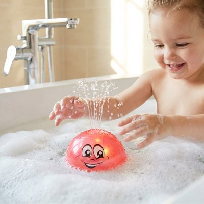 Jouet bebe bain  rouge procure bonheur