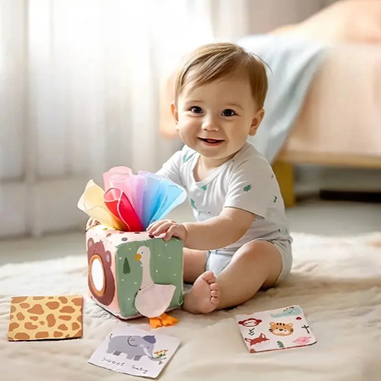 Jouet bebe boite multifonction