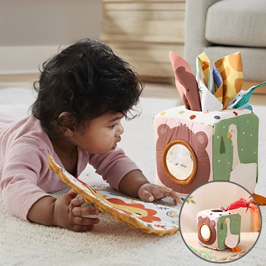 Jouet bebe boite pour découvrir