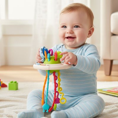 Jouet bebe eveil tactile