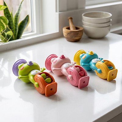 Jouet de bain bébé grenouille aux belles couelurs