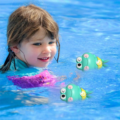 Jouet de bain grenouilles bleues