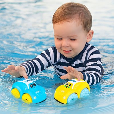 Jouet de bain pour bebe  belles voitures