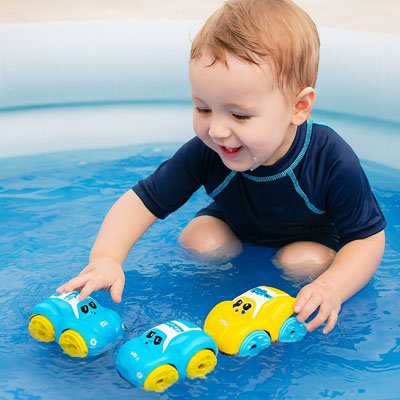 Jouet de bain pour bebe voiture