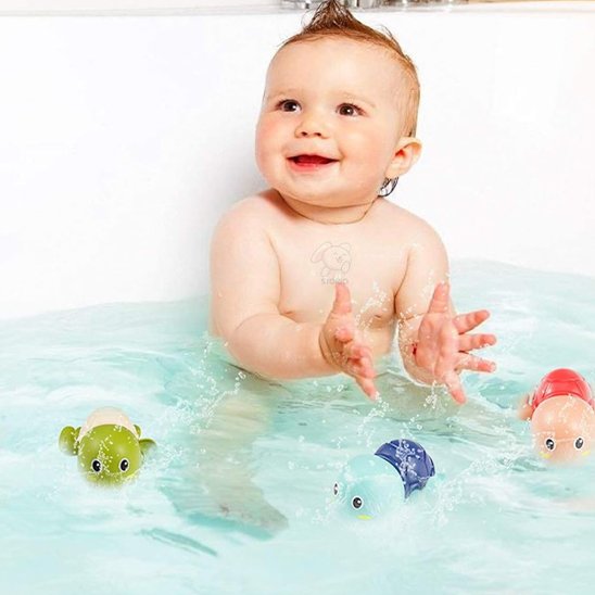 Jouet de bain trois tortues