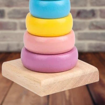 Jouet en Bois - WoodenToys™ - Tour Macaron - Maman Généreuse