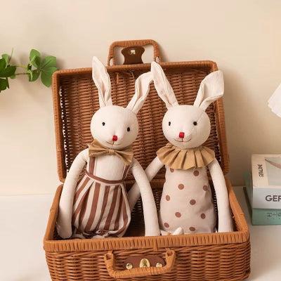lapin doudou pair marron