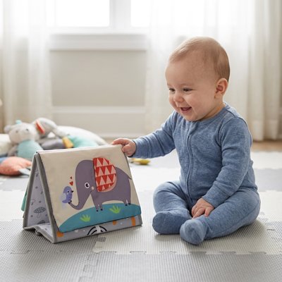Livre bébé éléphant amusant