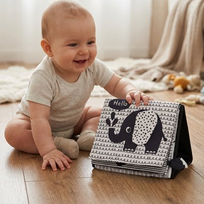 Livre bébé noir et blanc