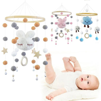 mobile bebe nuage lapin