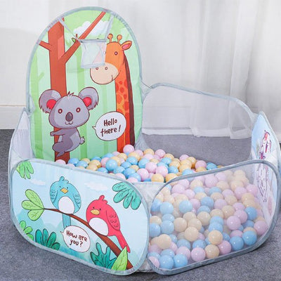 belle piscine a balle girafe koala