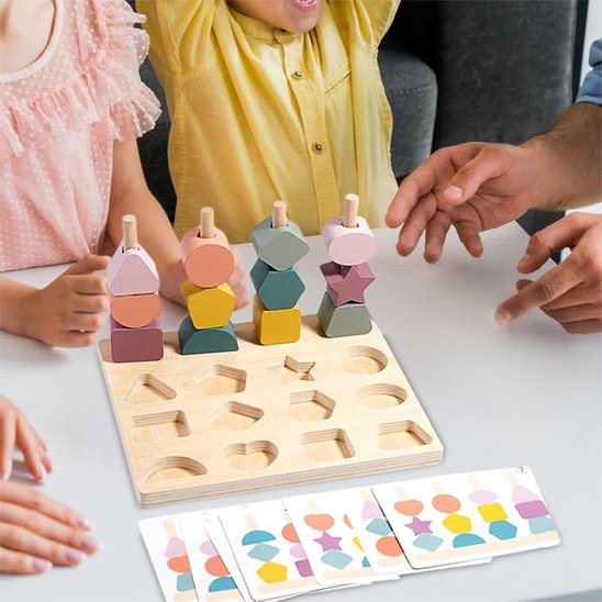 Puzzle bois jouet amusant