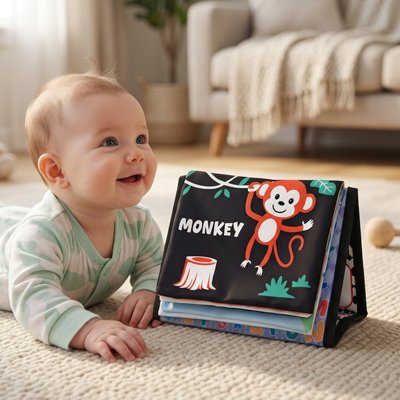 singe dans Livre bebe est attractif