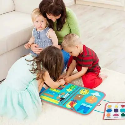 Tableau d'Activité Montessori - MontessoriBoard™ - Planète - Maman Généreuse