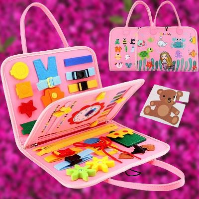 Tableau d'Activité Montessori - MontessoriBoard™ - Sirène - Maman Généreuse