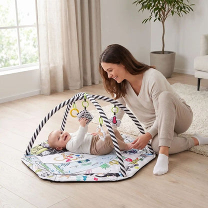 tapis d'éveil bébé belles couleurs
