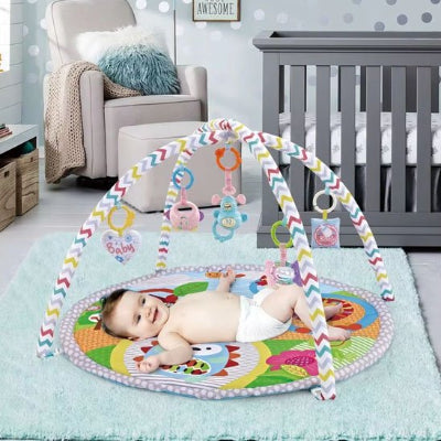 tapis d'éveil bebe content